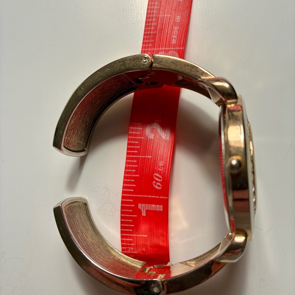 Gruen II Women's Gold Watch with Crystal Accents - Picture 9 of 9